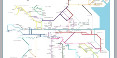 Mapa de Dublín pubs